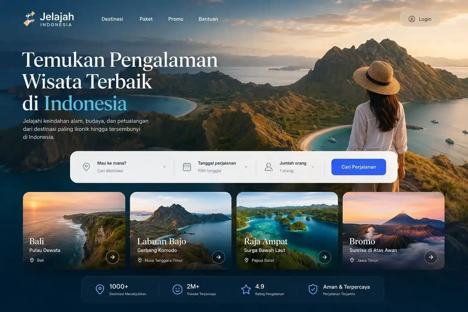 Tampilan Web App Custom Bisnis 2
